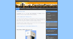 Desktop Screenshot of carolinaplast.com